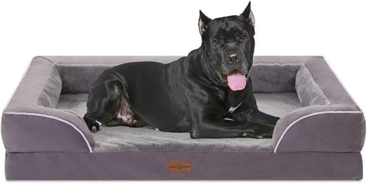 XXL Waterproof Orthopedic Dog Bed for Extra Large Dogs