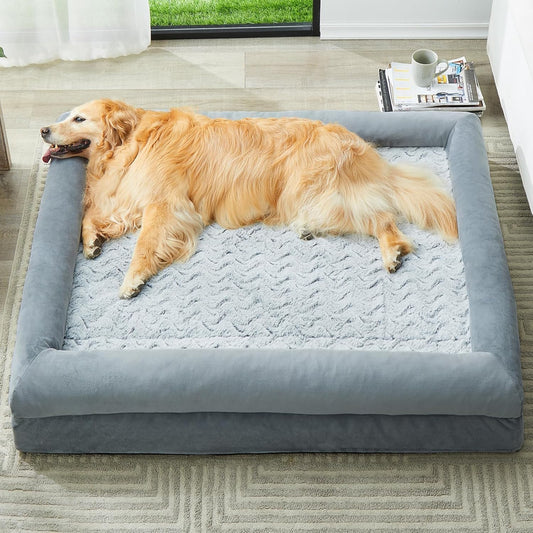 Extra Large Waterproof Dog Couch with Removable Washable Cover